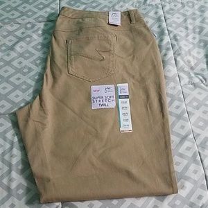 Plus size  khaki  pants